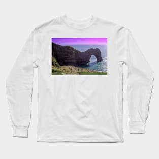 Durdle Door on the Jurassic Coast Long Sleeve T-Shirt